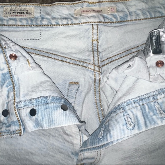 LEVIS RIBCAGE STRAIGHT ANKLE WOMEN'S JEANS - Picture 8 of 8